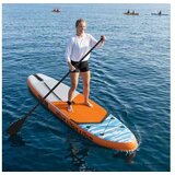 vidaXL Naflopni Sup TRITON 305 x 76 x 15 cm Plava za - Plava (uzorak valova) 305 x 76 x 15 cm Cijene