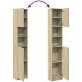  Kupaonski ormarić boja hrasta 32x25,5x190 cm konstruirano drvo | Eponuda.ba