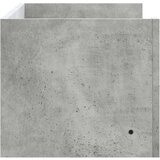 vidaXL Stenska polica siva 100x35x30,5 cm iverna plošča | Shoptok.si