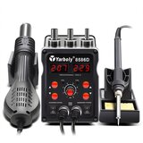  2v1 700W spajkalna postaja na vroči zrak lcd in 60W spajkalnik do 500°C | Shoptok.si