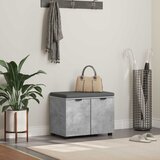  Klupa za hodnik s jastukom Betonsko Siva 60 x 38 x 46 cm | Eponuda.ba