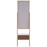 Premier Housewares Stoječe ogledalo z lesenim okvirjem 45x160 cm Rostok – | Shoptok.si