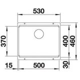 Blanco ETAGON 500-U vulkan siva + pribor | Eponuda.com