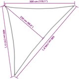 Jedro za zaštitu od sunca 160 g/m² smeđe 3 x 4 x 5 m HDPE | shoptok.hr