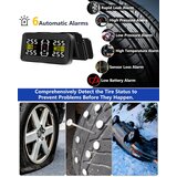 VTOPEK TPMS sistem za nadzor tlaka v pnevmatikah z 3,5" zaslonom | Shoptok.si