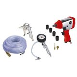 Einhell 10 Delni Set za kompresor sa vulkanizerskim pištoljem - 35324 Cene