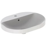 Geberit lavabo variform ugradni elipsa 600X450 sa prelivom i otvorom za slavinu | ePonuda.com
