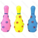 nobleza igračka za pse Squeaky toy vinyl bowling ball 14cm Cene