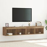 vidaXL TV Kabinet Artisan Oak Konstruirano drvo s LED svjetlima Veliko | shoptok.hr