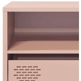 vidaXL TV ormarić ružičasti 135x39x43,5 cm hladno valjani čelik | shoptok.hr