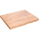 vidaXL Zidna polica svjetlosmeđa 60 x 50 x 4 cm od obrađene hrastovine Cijene