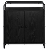  Komoda Crni hrast 68 x 35 x 75 cm Konstruirano drvo - Crni hrast 68 x 35 x 75 cm | shoptok.hr