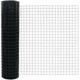 Euro ograda s postom 10 x 1,4 m Čelik premazan PVC-om Siva | shoptok.hr