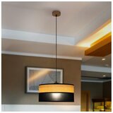  Visilica na sajli ALBA 1xE27/15W/230V, prečnik 40 cm, crna/braon | Eponuda.com