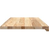  Prozorske klupice 2 kom 80x40x2 cm netretirane masivne hrast | shoptok.hr