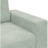  Set sofe 3 pcs Svijetlo siva 221 x 80 x 80 cm Baršun | shoptok.hr