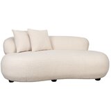 White Label Kremno bela sedežna garnitura 185 cm Noxx – | Shoptok.si