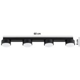  Brilagi - spot svetiljka 4xGX53/12W/230V crna | Eponuda.com