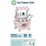Woopie Green drvena kolica za sladoled 3u1 s magnetskim kuglicama | shoptok.hr