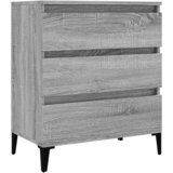  Komoda sivog hrasta sonome 60x35x70 cm od konstruiranog drva | shoptok.hr