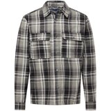 Only & Sons Srajca 'JOSH' siva / temno siva / bela | Shoptok.si