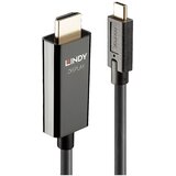 Lindy priključni kabel USB-C® vtič\, HDMI-A vtič 5.00 m črna 43315 #####4K UHD USB-C®-Display kabel, (20415577) | Shoptok.si