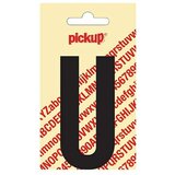  Naljepnica (Motiv: U, Crne boje, Visina: 90 mm) | shoptok.hr