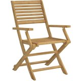 Sklopive vrtne stolice 2 kom 54 5x61 5x86 5 cm od drva bagrema | shoptok.hr