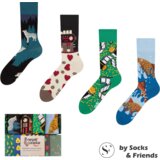 Socks & Friends Set Čarapa 4/1 Funny wild Cene