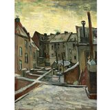 Fedkolor Slika reprodukcija 50x70 cm Houses Seen from the Back, Vincent van Gogh – | Shoptok.si