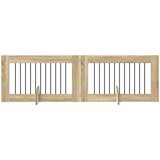  Vrata za pse s postoljem 2 pcs Hrast sonoma 100 x 60 cm | shoptok.hr