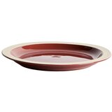 Kave Home Bordo rdeč keramičen krožnik ø 25 cm Doren – Cene