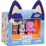 MOOSE ENTERPRISE Bluey Fuzzies epizoda 3-delni komplet - Dežela senc Cene