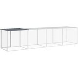  Kavez za kokoši s krovom antracit 403x98x90 cm pocinčani čelik | shoptok.hr