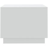  Stolić za kavu bijeli 55 x 55 x 43 cm od konstruiranog drva | Eponuda.com