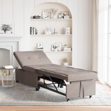 vidaXL Sofa na razvlačenje 3-u-1 u taupe tkanini | shoptok.hr