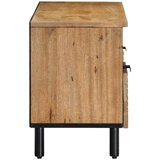 vidaXL TV omarica rjava 100x33x46 cm masivni les Mango | Shoptok.si