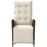  3-dijelni bistro set s jastucima smeđi od poliratana | shoptok.hr