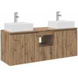  Set ormarića za kupaonicu 3 kom. Hrast artisan Smeđa 49,5 x 41 x 62,5 cm | shoptok.hr