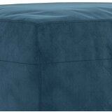  3-dijelni set sofa s jastucima plavi baršunasti | shoptok.hr