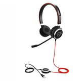 Jabra naglavne slušalke z mikrofonom Evolve2 40 UC (2309663), žične | Shoptok.si
