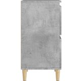  Komode 2 kom siva boja betona 60x35x70 cm od konstruiranog drva | shoptok.hr