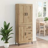  Highboard 2 kom. Umjetnički hrast 69,5 x 34 x 180 cm | shoptok.hr