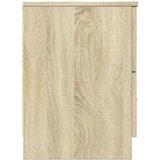  Noćni ormarić s 2 ladice, boja hrasta Sonoma, 40x36x50 cm | Shoptok.si
