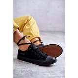 Big Star Women's Low Material Sneakers KK274009 Black Cene