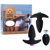 Feelztoys Set vibracijskih analnih čepov za pare - FunkyButts Cene