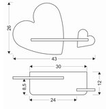 Lesnina XXXL OTROŠKA STENSKA SVETILKA Heart 250 lm 4000 K | Shoptok.si