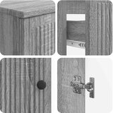  Set kupaonskih ormara od 4 dijela EDE Siva Sonoma | shoptok.hr