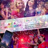 SUNSHINE SMILE Vodoodporni RGB LED trak z USB napajanjem in glasbeno sinhronizacijo – 2 m | Shoptok.si