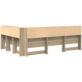  Skladišno uzglavlje Sonoma hrast 135 cm Konstruirano drvo | shoptok.hr